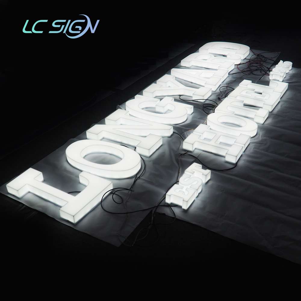 Acrylic LED letters