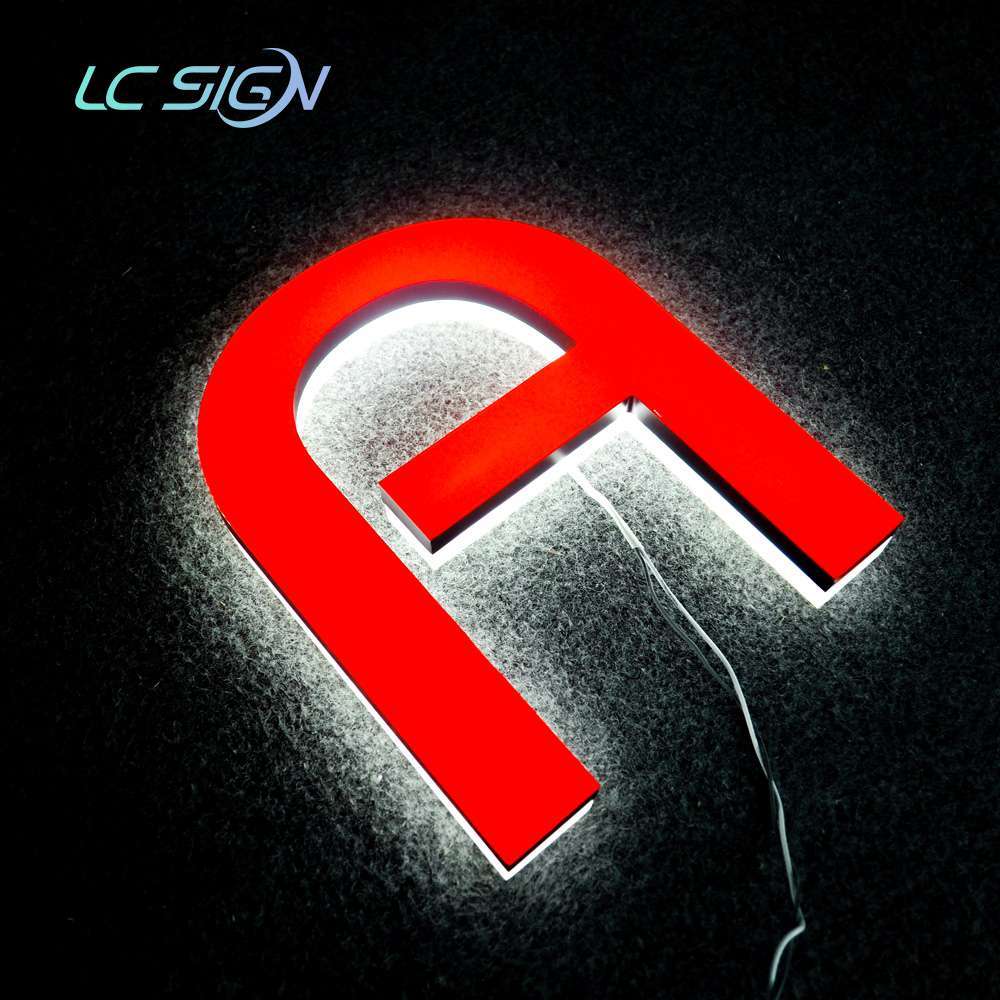 Mini acrylic LED letters