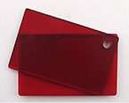 Transparent maroon