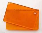 Transparent orange