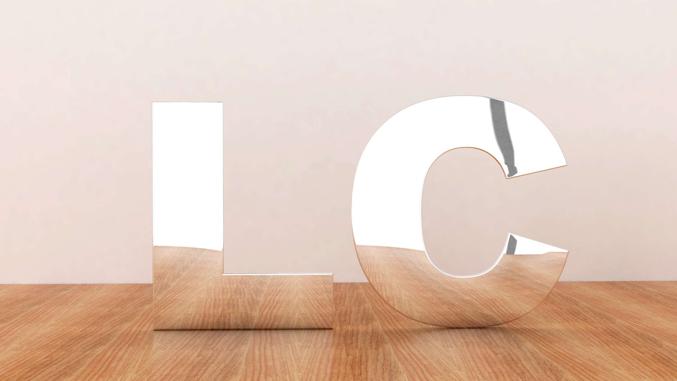 LC-CS01 Flat-cut metal letters