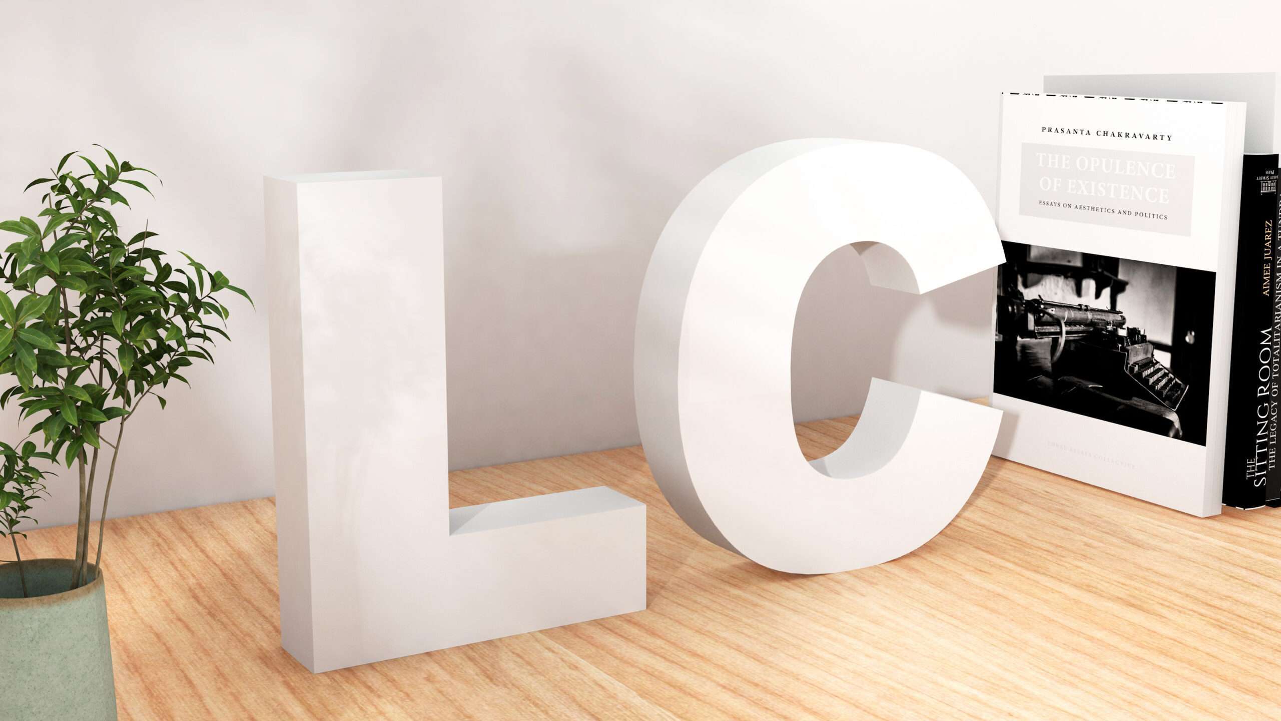 LC-M01 Mini acrylic LED letters Lights off