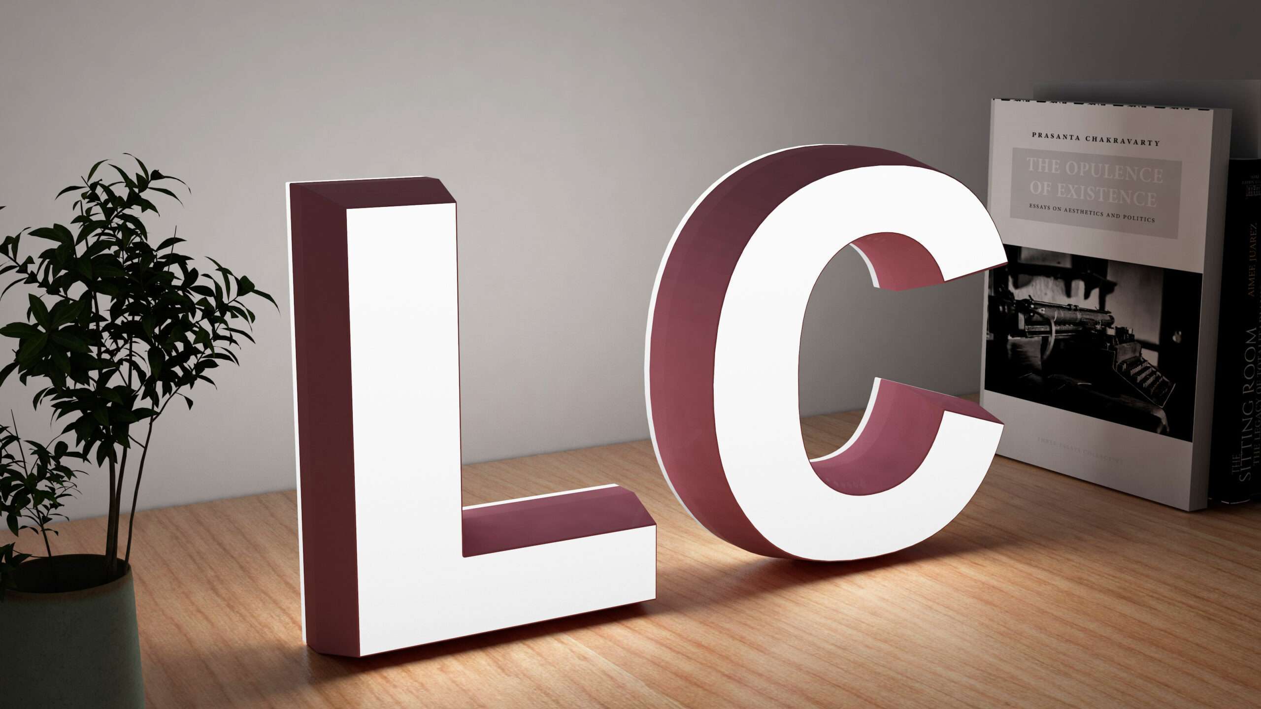LC-M08 Front & Back Lit with Bevel Edge