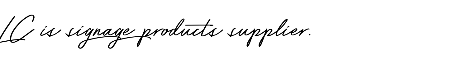 Original lettering preview of Bayshore