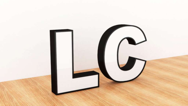 LC-F01 Frontlit letters Lights off
